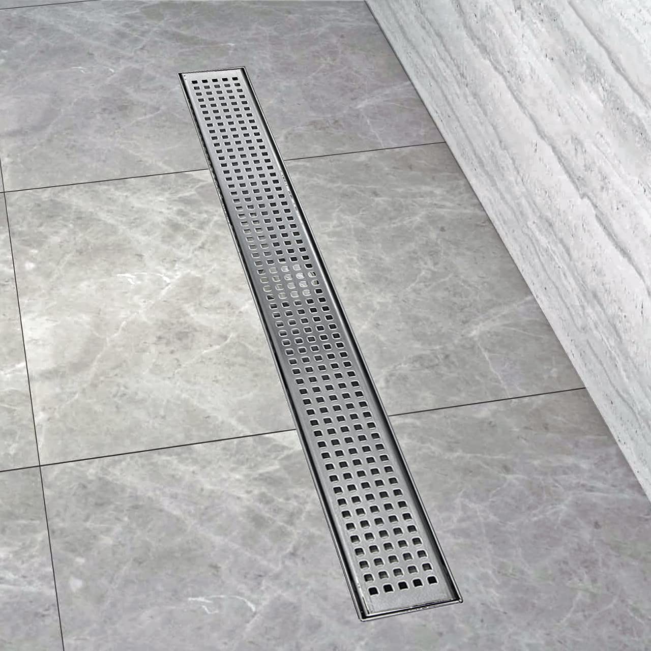 28 Inch Squares Pattern Drain