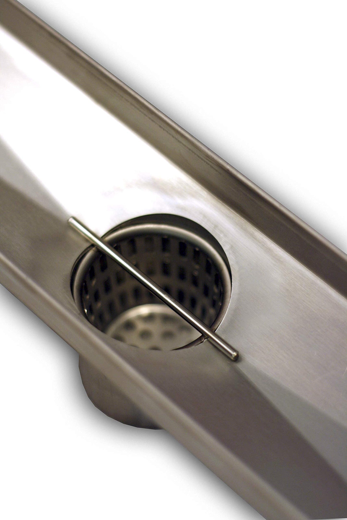 30 Inch Linear Shower Drain with Tile Insert Grate