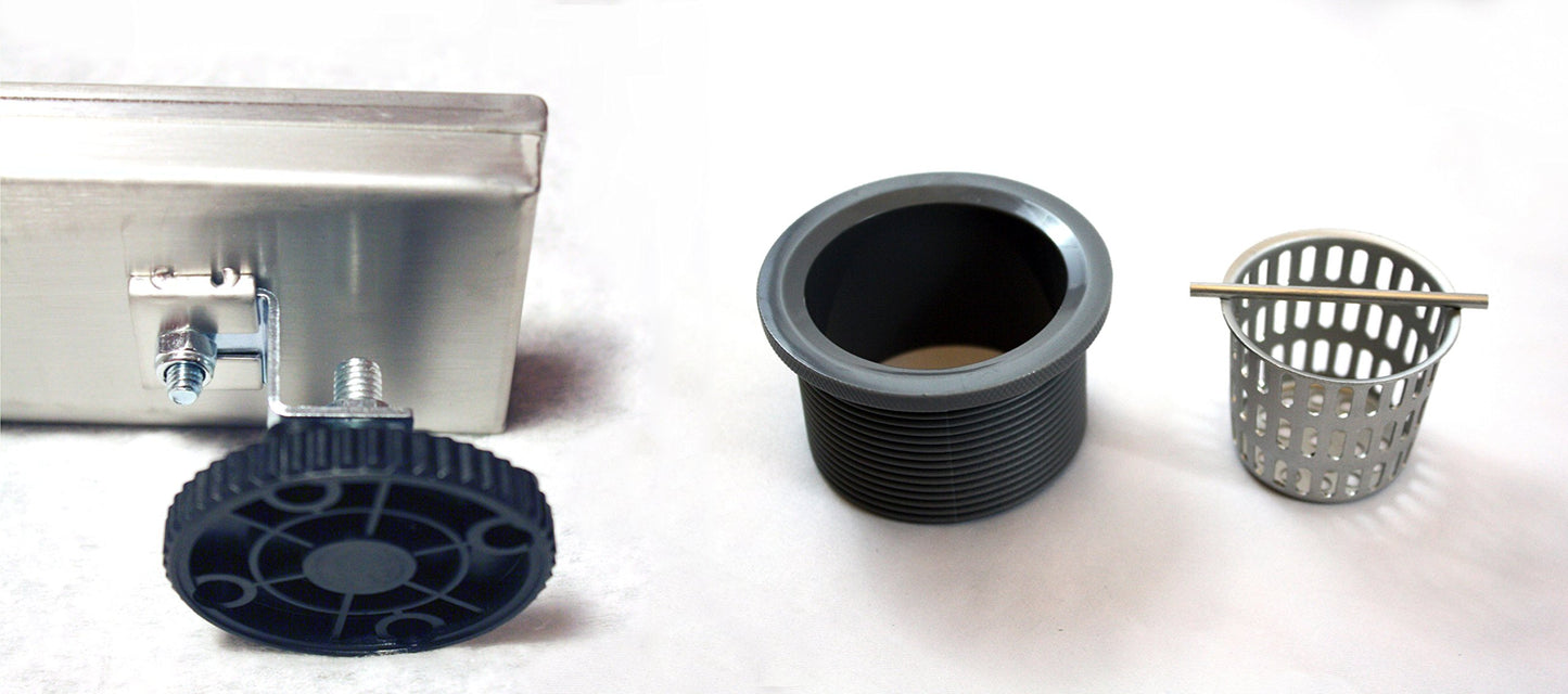 36 Inch BRICK Pattern Drain